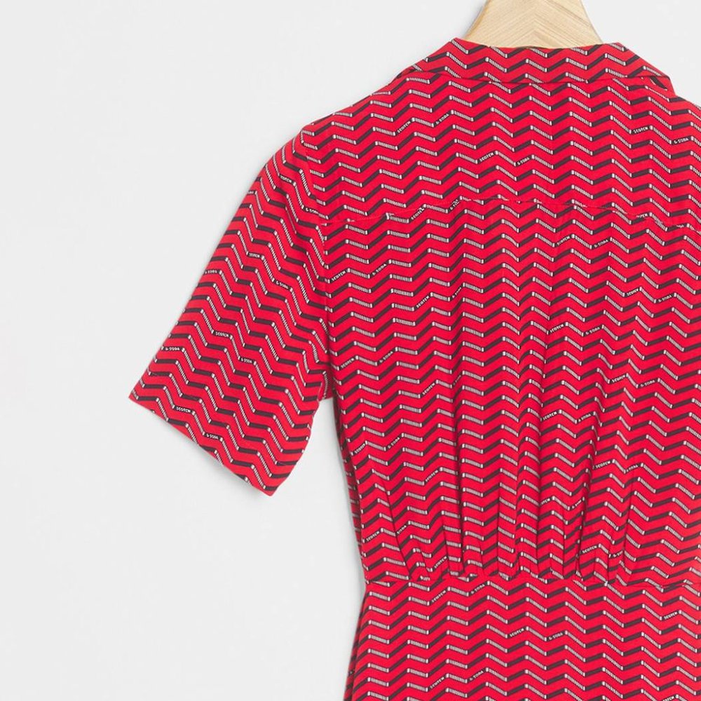 HTF Anthro Scotch & Soda Didi Mini Shirtdress - Picture 5 of 7